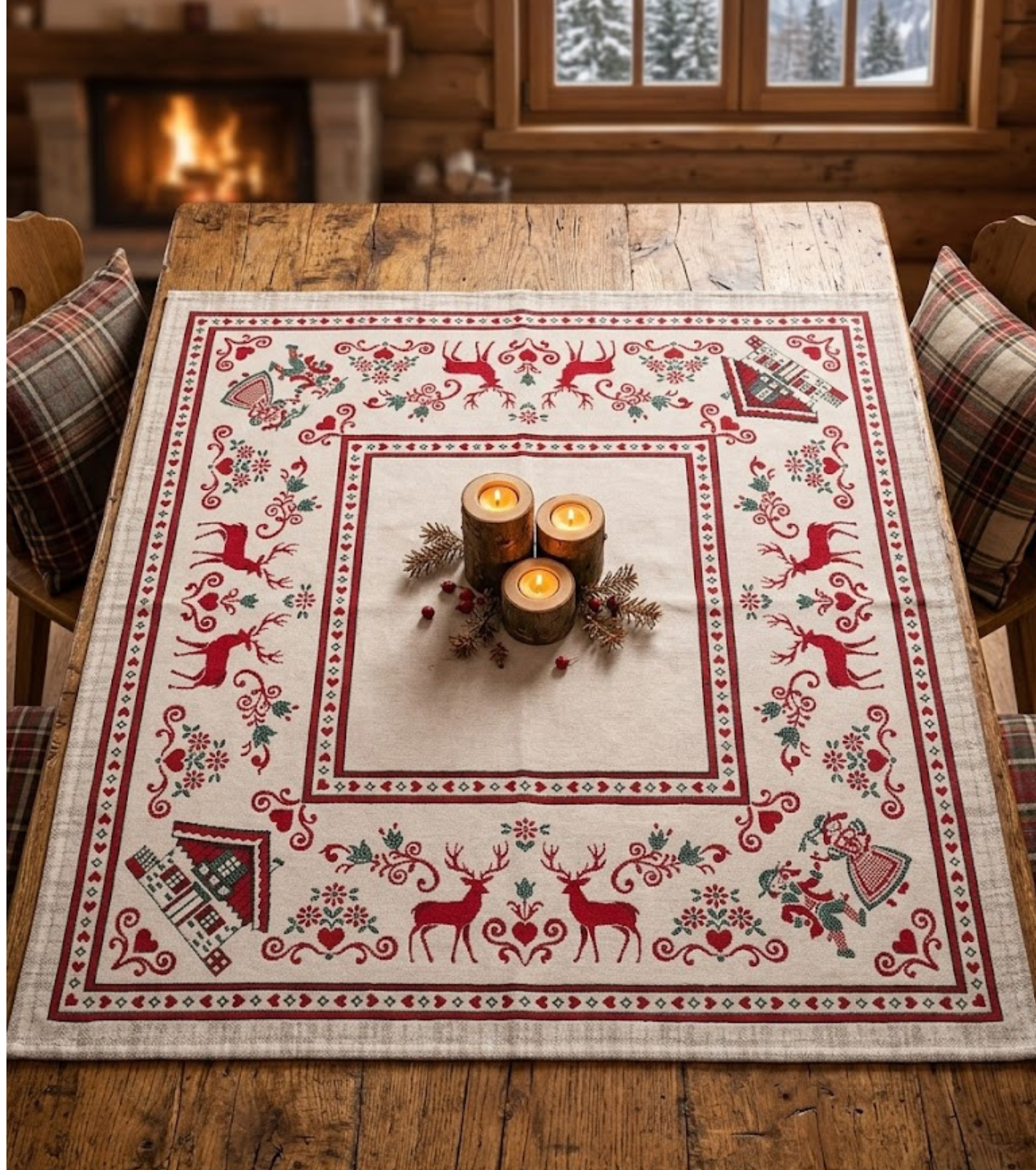 CENTROTAVOLA SELLA 90X90 Tellini S.r.l. Ingrosso Abbigliamento